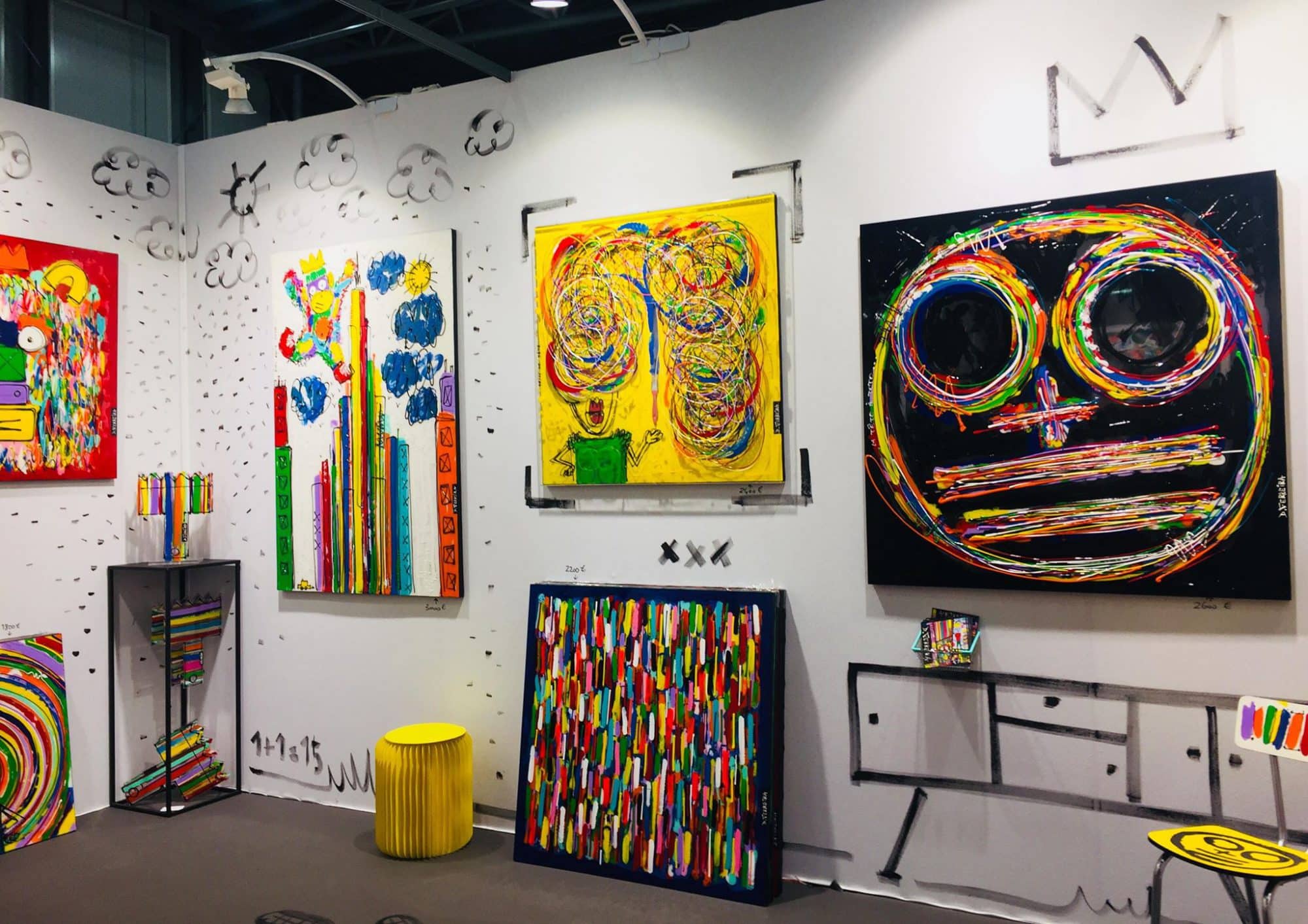 巴黎當代藝術(shù)博覽會，art3f，藝術(shù)展會現(xiàn)場