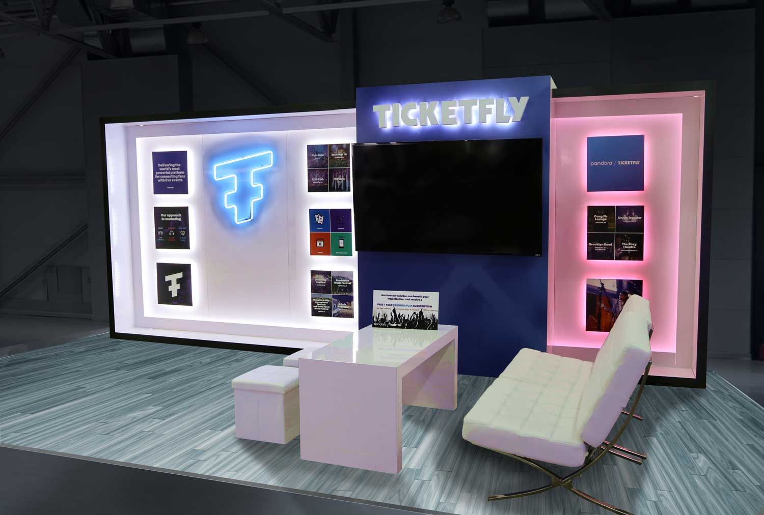 內嵌展臺，展臺，展臺設計